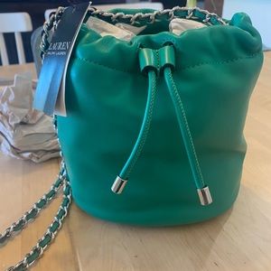 Crossbody leather purse